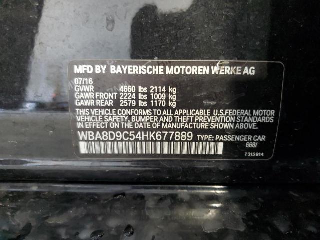 WBA8D9C54HK677889 - 2017 BMW 330 XI BLACK photo 13