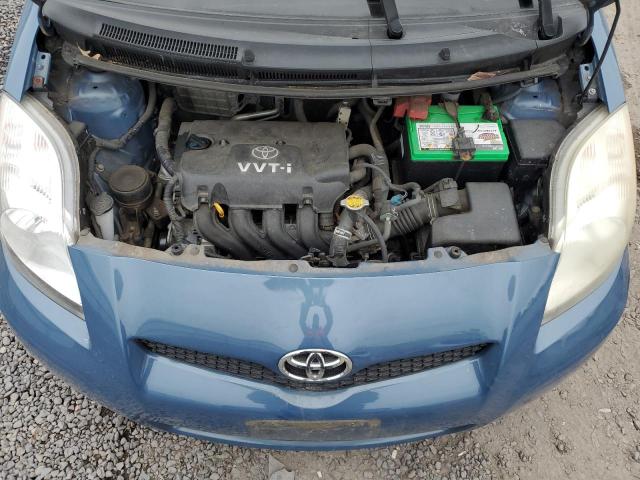 JTDJT4K30B5338367 - 2011 TOYOTA YARIS BLUE photo 11