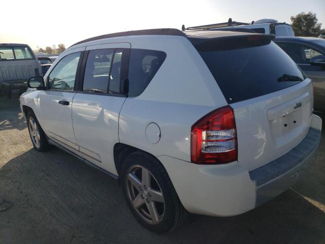 1J8FT57W17D222731 - 2007 JEEP COMPASS LIMITED WHITE photo 2