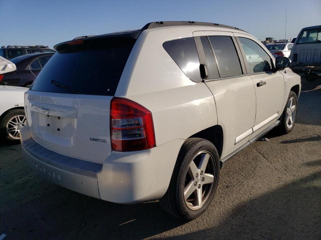 1J8FT57W17D222731 - 2007 JEEP COMPASS LIMITED WHITE photo 3