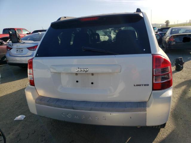 1J8FT57W17D222731 - 2007 JEEP COMPASS LIMITED WHITE photo 6
