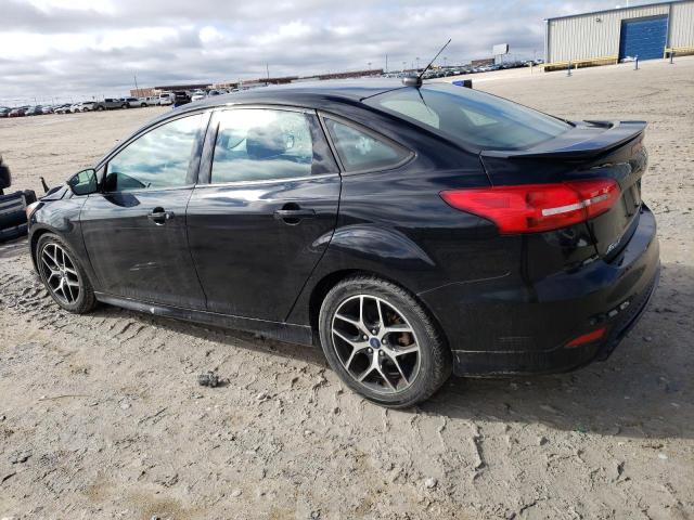 1FADP3F20GL335958 - 2016 FORD FOCUS SE BLACK photo 2