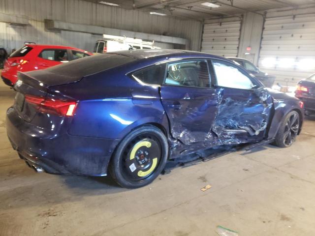 WAUB4CF54MA012585 - 2021 AUDI S5 PRESTIGE BLUE photo 3