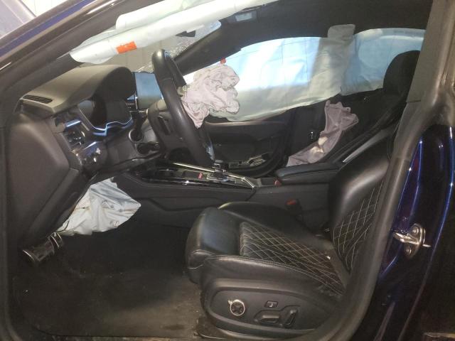 WAUB4CF54MA012585 - 2021 AUDI S5 PRESTIGE BLUE photo 7
