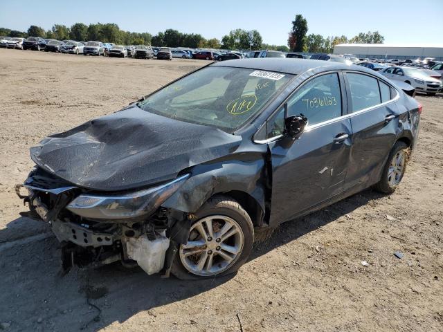 1G1BE5SM7H7182895 - 2017 CHEVROLET CRUZE LT BLACK photo 1