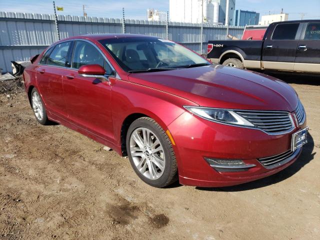 3LN6L2LU1ER822014 - 2014 LINCOLN MKZ HYBRID RED photo 4