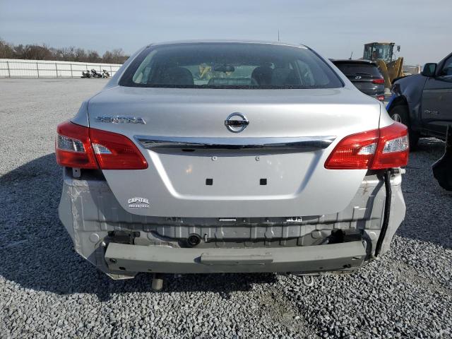 3N1AB7AP6KY449861 - 2019 NISSAN SENTRA S SILVER photo 6