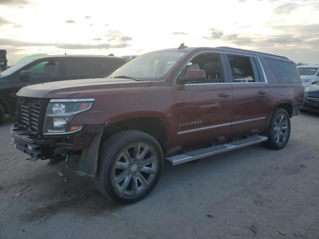 1GNSKHKCXJR353536 - 2018 CHEVROLET SUBURBAN K1500 LT BURGUNDY photo 1