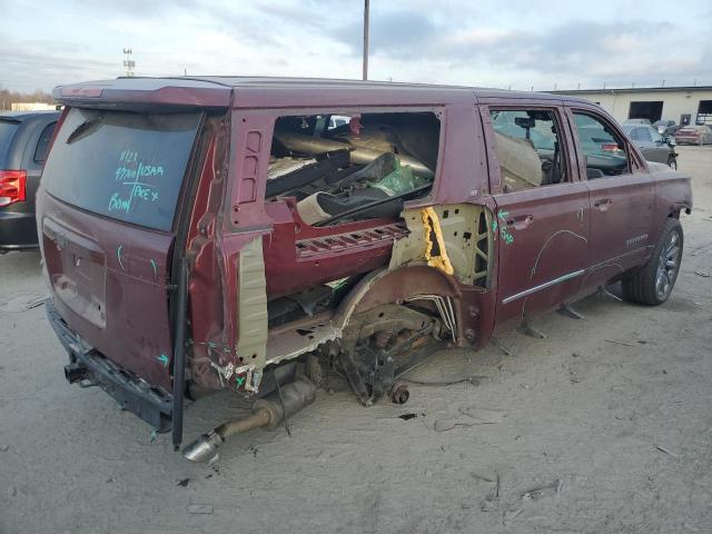 1GNSKHKCXJR353536 - 2018 CHEVROLET SUBURBAN K1500 LT BURGUNDY photo 3