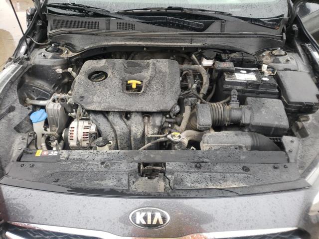 3KPF34AD9KE050819 - 2019 KIA FORTE GT LINE CHARCOAL photo 11