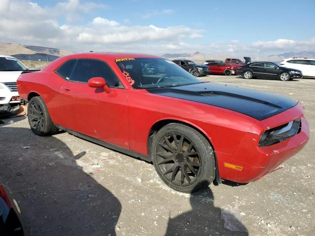 2C3CDYAG3CH213248 - 2012 DODGE CHALLENGER SXT RED photo 4