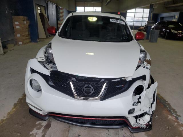 JN8AF5MV7ET365548 - 2014 NISSAN JUKE S WHITE photo 5