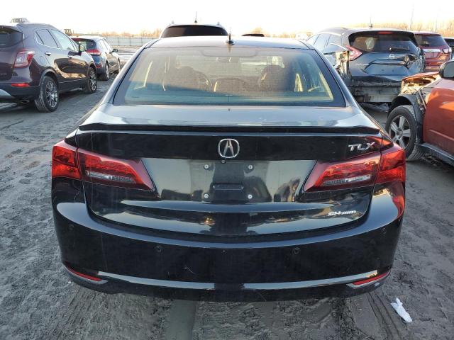 19UUB3F77GA000360 - 2016 ACURA TLX ADVANCE BLACK photo 6