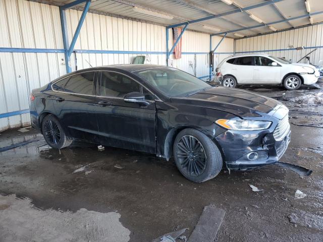 3FA6P0HR9DR253936 - 2013 FORD FUSION SE BLACK photo 4