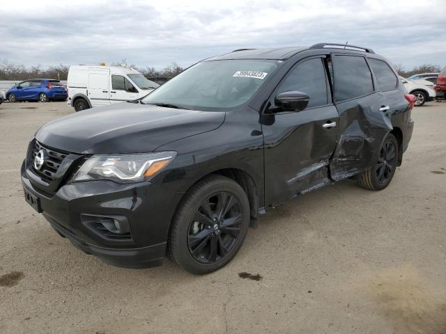 5N1DR2MNXJC668151 - 2018 NISSAN PATHFINDER S BLACK photo 1