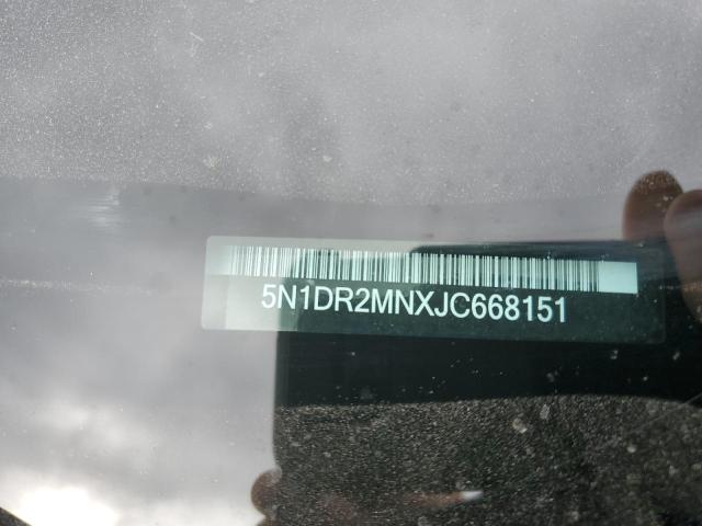 5N1DR2MNXJC668151 - 2018 NISSAN PATHFINDER S BLACK photo 13