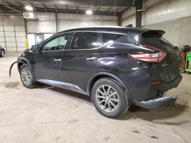 5N1AZ2MH5GN151396 - 2016 NISSAN MURANO S BLACK photo 2