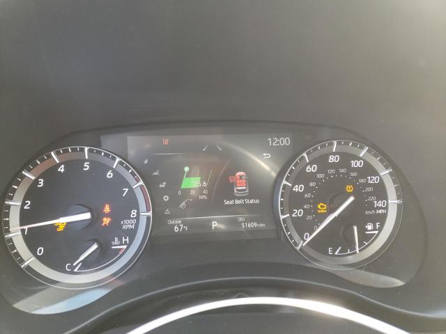 5TDHZRBH3LS519349 - 2020 TOYOTA HIGHLANDER XLE SILVER photo 9