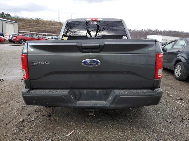 1FTEW1EP9GFD18206 - 2016 FORD F150 SUPERCREW CHARCOAL photo 6