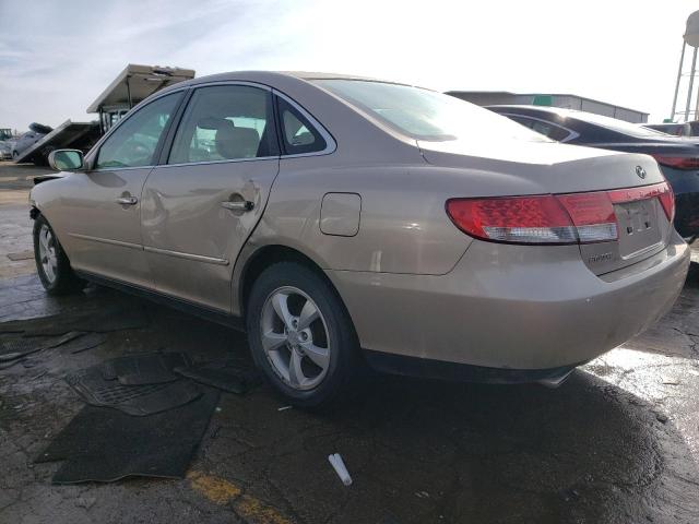 KMHFC46F37A138992 - 2007 HYUNDAI AZERA SE BEIGE photo 2