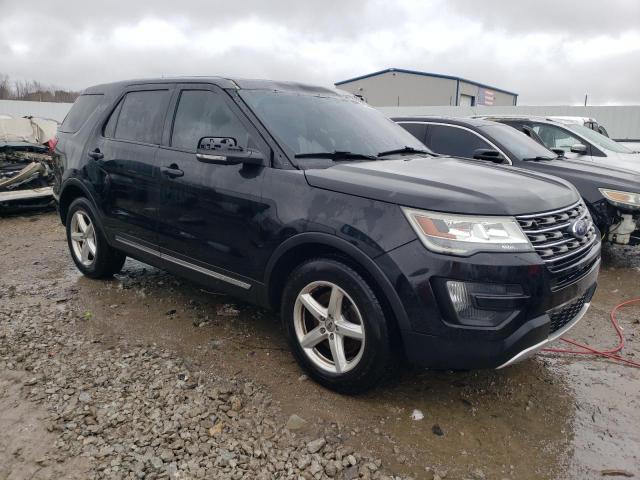 1FM5K7D85GGA37972 - 2016 FORD EXPLORER XLT BLACK photo 4