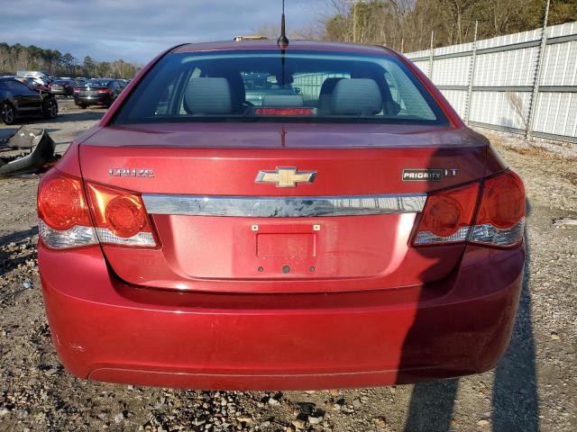 1G1PF5S94B7132932 - 2011 CHEVROLET CRUZE LT RED photo 6