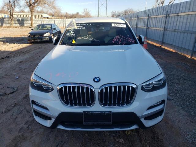 5UXTR9C58KLR10896 - 2019 BMW X3 XDRIVE30I Ақ фото 5