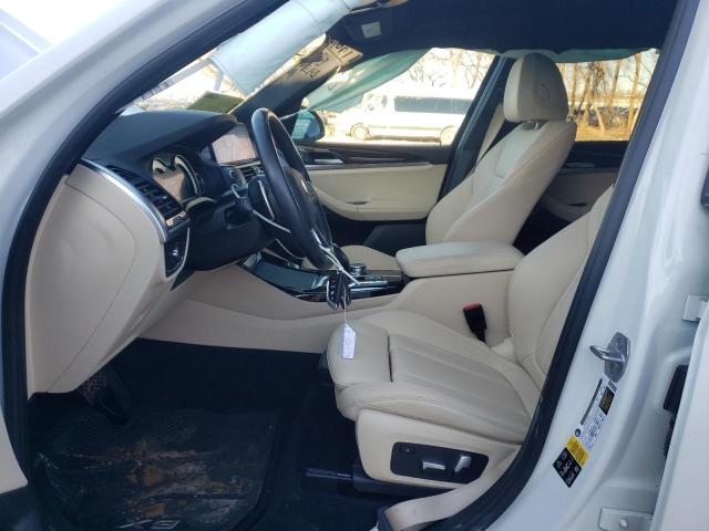 5UXTR9C58KLR10896 - 2019 BMW X3 XDRIVE30I Ақ фото 7