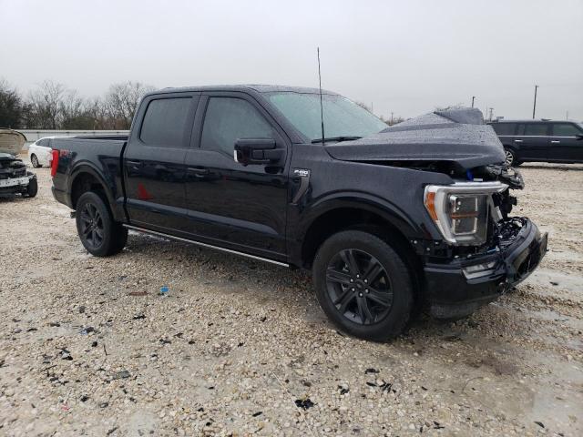 1FTFW1E84PFC16471 - 2023 FORD F150 SUPERCREW BLACK photo 4