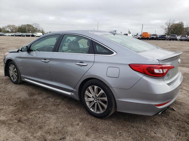 5NPE34AF6HH558697 - 2017 HYUNDAI SONATA SPORT SILVER photo 2