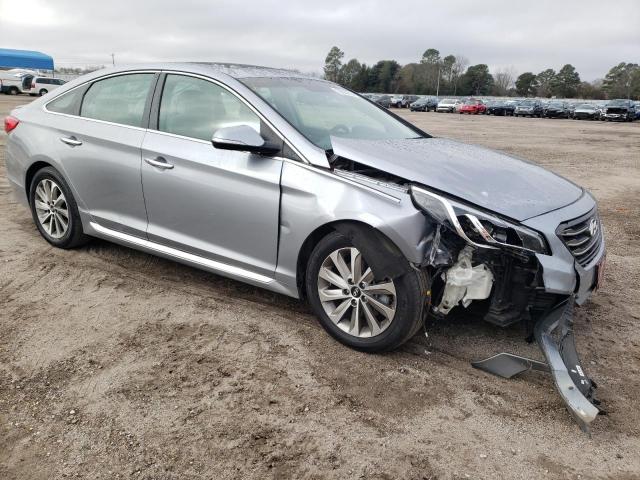 5NPE34AF6HH558697 - 2017 HYUNDAI SONATA SPORT SILVER photo 4