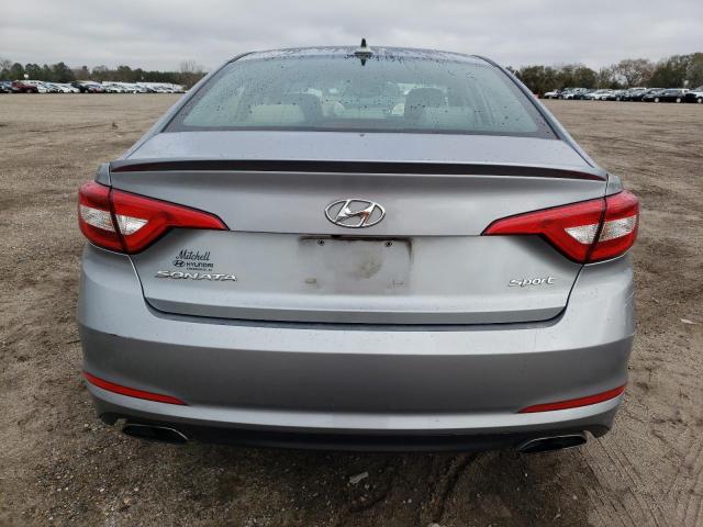 5NPE34AF6HH558697 - 2017 HYUNDAI SONATA SPORT SILVER photo 6