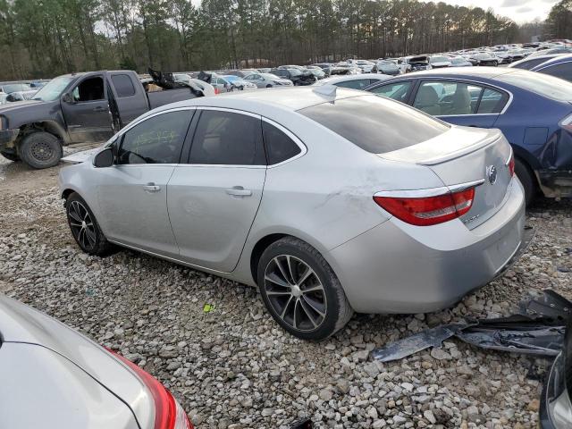 1G4PW5SK9G4154262 - 2016 BUICK VERANO SPORT TOURING SILVER photo 2