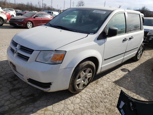 1D4HN11H88B160645 - 2008 DODGE GRAND CARA C/V WHITE photo 1