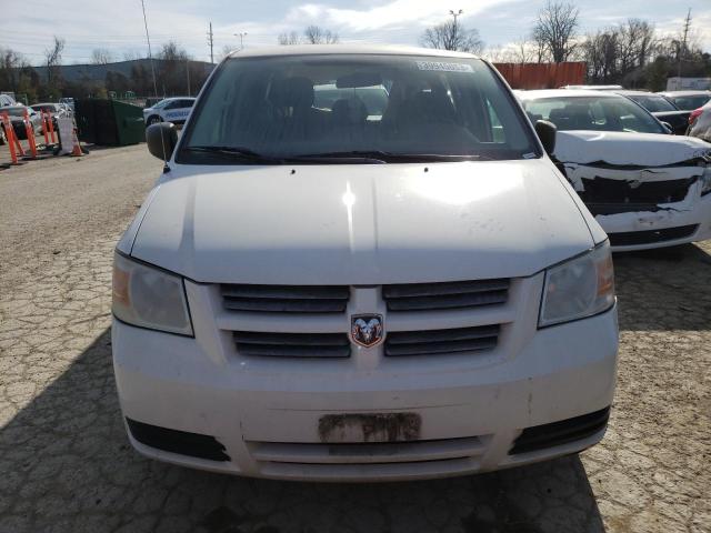 1D4HN11H88B160645 - 2008 DODGE GRAND CARA C/V WHITE photo 5