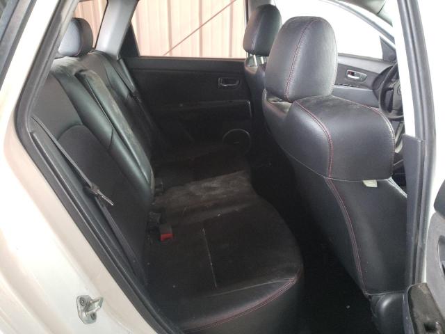 JM1BK34L081166839 - 2008 MAZDA SPEED 3 WHITE photo 10