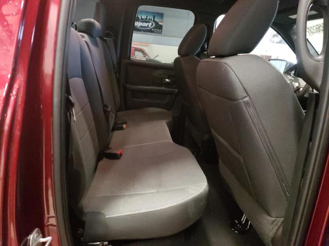 1C6RR7GG6NS173520 - 2022 RAM 1500 CLASS SLT წითელი ფოტო 10