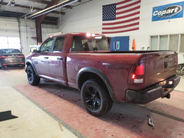 1C6RR7GG6NS173520 - 2022 RAM 1500 CLASS SLT წითელი ფოტო 2