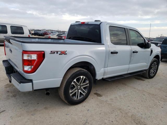 1FTEW1CP2NKD49854 - 2022 FORD F150 SUPERCREW GRAY photo 3