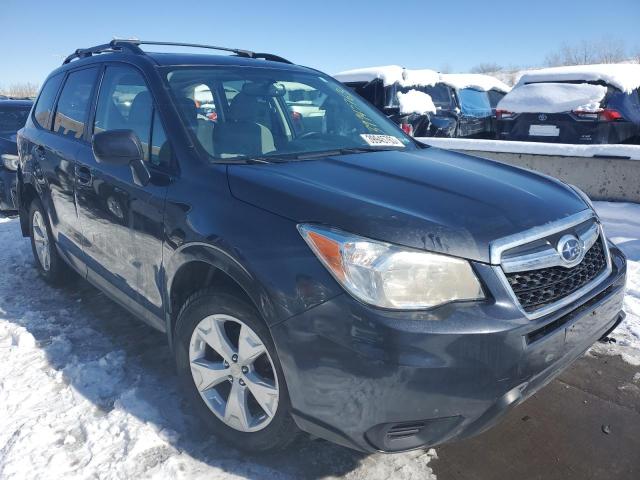 JF2SJADC6FH833247 - 2015 SUBARU FORESTER 2.5I PREMIUM GRAY photo 4