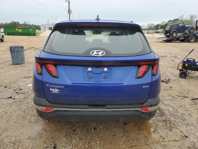 5NMJACAE3NH029108 - 2022 HYUNDAI TUCSON SE BLUE photo 6