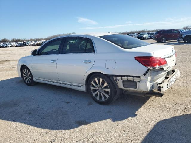 4T1BK3DB9BU439205 - 2011 TOYOTA AVALON BASE WHITE photo 2