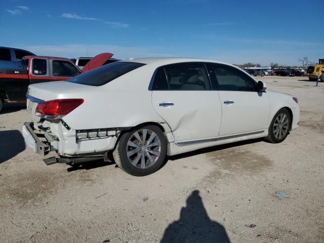 4T1BK3DB9BU439205 - 2011 TOYOTA AVALON BASE WHITE photo 3