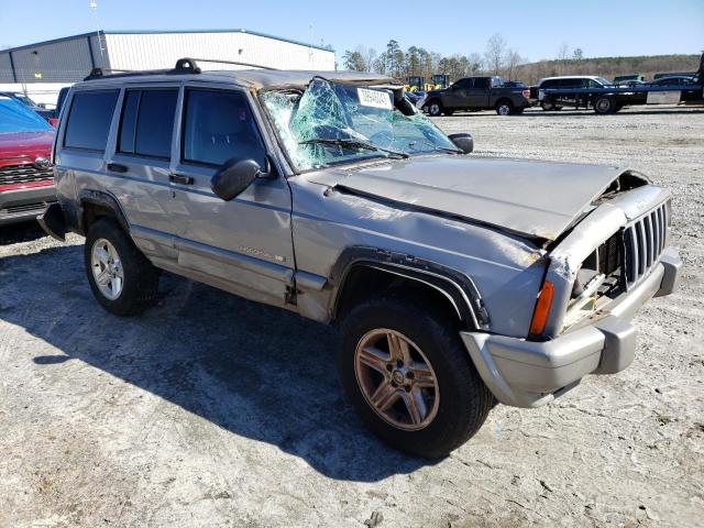 1J4FT58S81L627480 - 2001 JEEP CHEROKEE CLASSIC SILVER photo 4