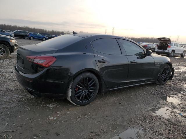 ZAM57XSA6F1148880 - 2015 MASERATI GHIBLI BLACK photo 3