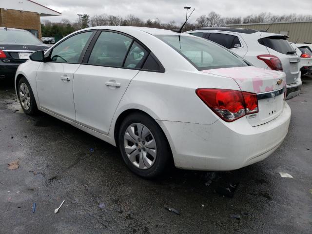 1G1PA5SG7E7262379 - 2014 CHEVROLET CRUZE LS WHITE photo 2