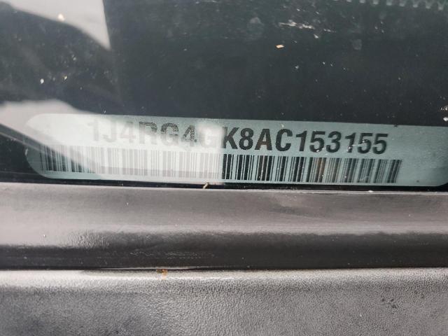 1J4RG4GK8AC153155 - 2010 JEEP COMMANDER SPORT შავი ფოტო 13
