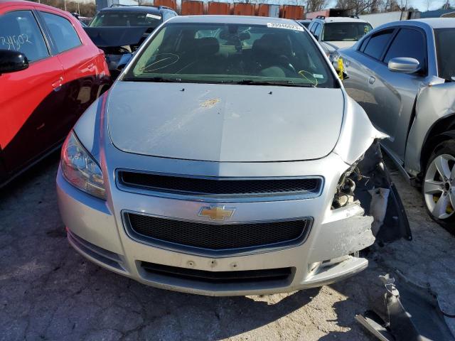 1G1ZC5EU0CF294744 - 2012 CHEVROLET MALIBU 1LT ვერცხლისფერი ფოტო 5