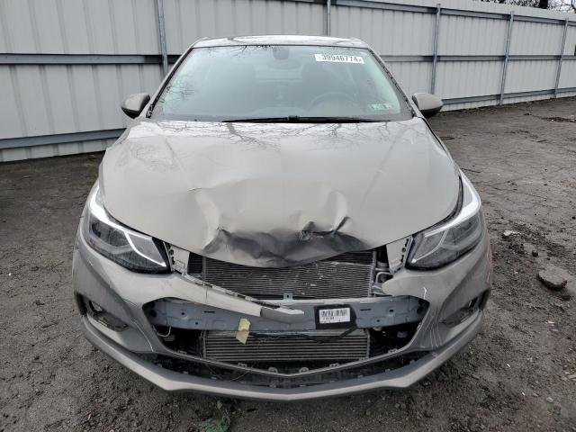 1G1BE5SM7H7239659 - 2017 CHEVROLET CRUZE LT GRAY photo 5