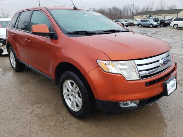 2FMDK38C07BA64927 - 2007 FORD EDGE SEL ORANGE photo 4